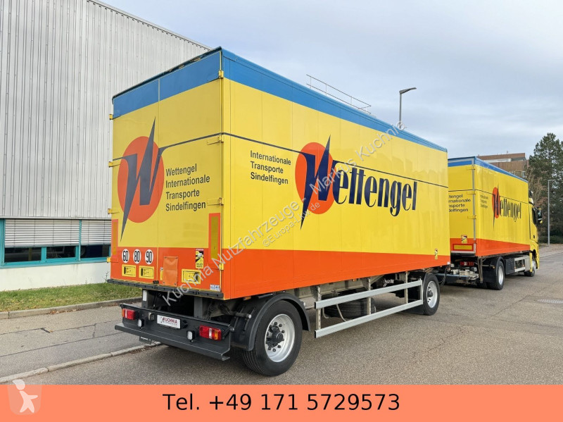 مقطورة Ackermann KA-F 14 14t Alu-Möbelkoffer...