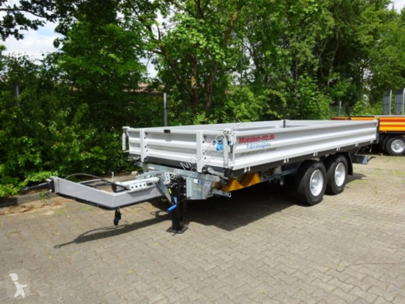 Aanhanger Möslein TTD11 weiß  neuer Tandem 3-...
