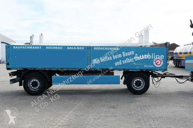 مقطورة Krone AZP 18, Baustoff, BPW, 7.200mm...