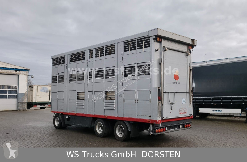 مقطورة  KABA 3 Stock  Hubdach Viehanhänger
