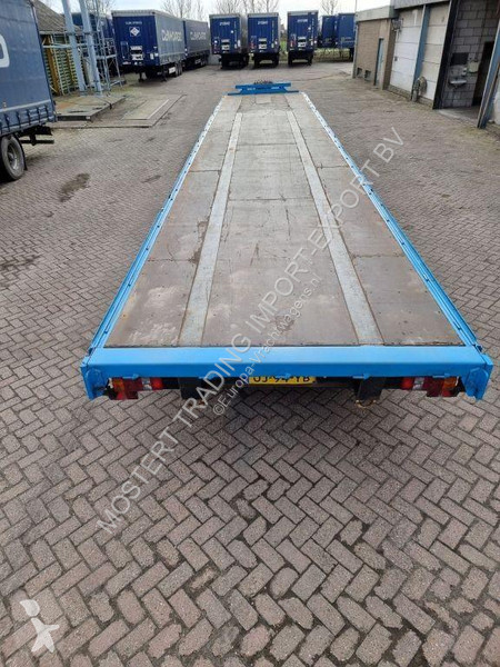 مقطورة Van Hool 13.60 M LONG flatbed trailer -...
