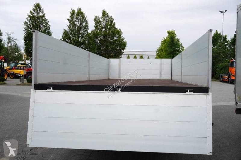 مقطورة Krone construction trailer / Flatbed 18...
