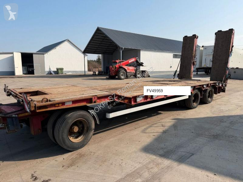 مقطورة Goldhofer Low Loader Trailer Ramps