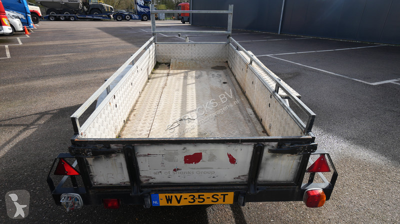 مقطورة  2 Axle open box trailer