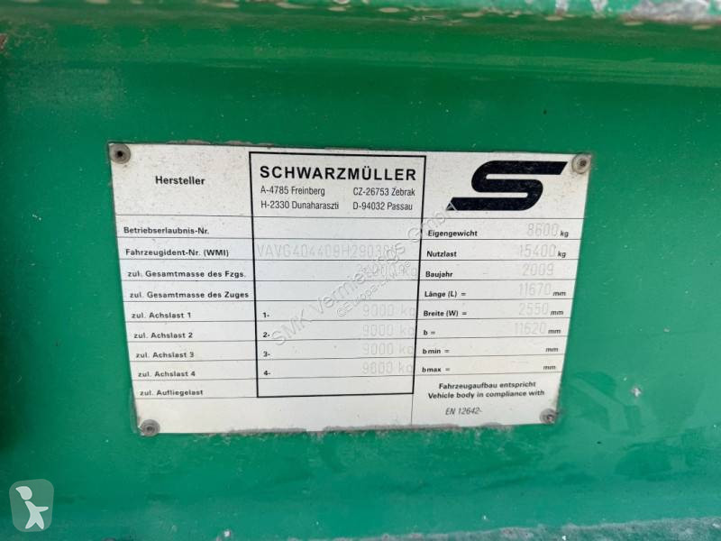 Náves na prepravu strojov Schwarzmüller G404 /...