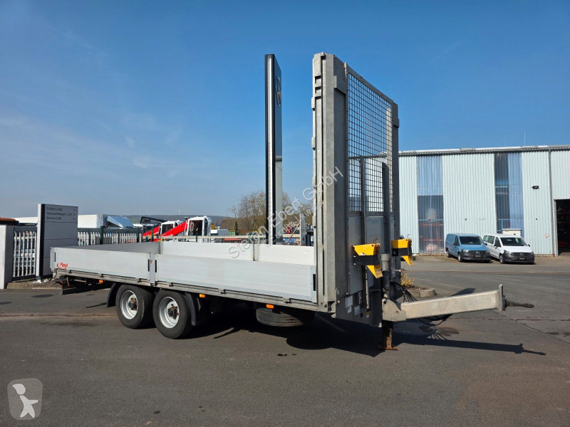 مقطورة Fliegl TPS 119 GFA-Achsen Auffahrrampen...