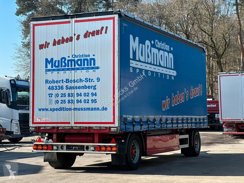 مقطورة  Langfeld LPA 18L 7700 Curtainsider mit...