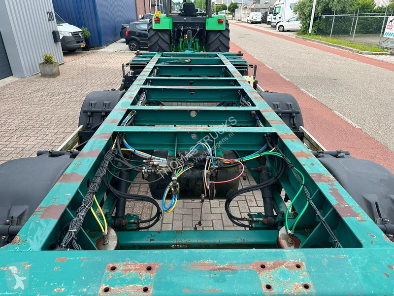 مقطورة Krone AD, 20 Ft Container, Lift-Axle,...