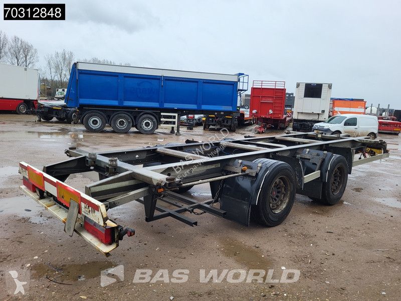 مقطورة  HWZCB1878 2 axles BDF Tandem