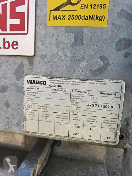 مقطورة  A2/555A DIEPLADER/ GALVANISED.