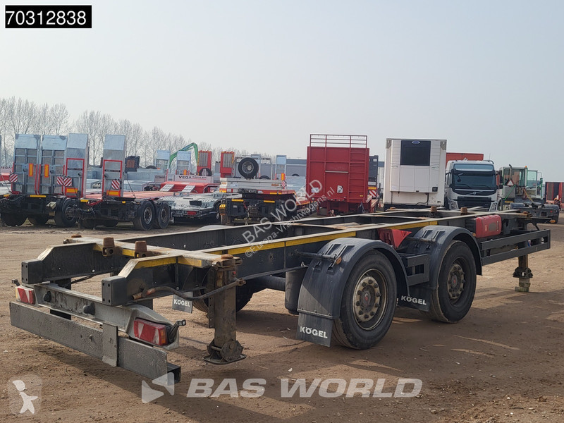 مقطورة Krone ZW18 2 axles BDF Tandem