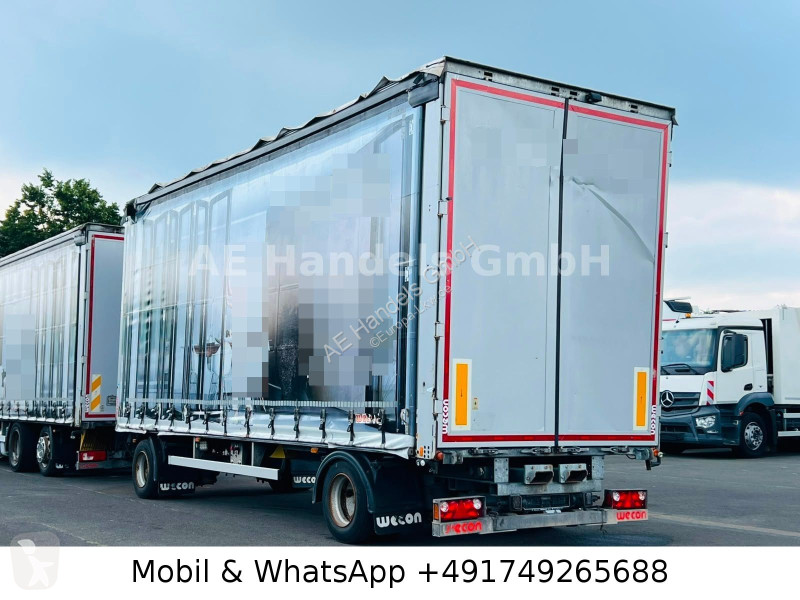 مقطورة Wecon APD 218 745 Drehschemel Jumbo...
