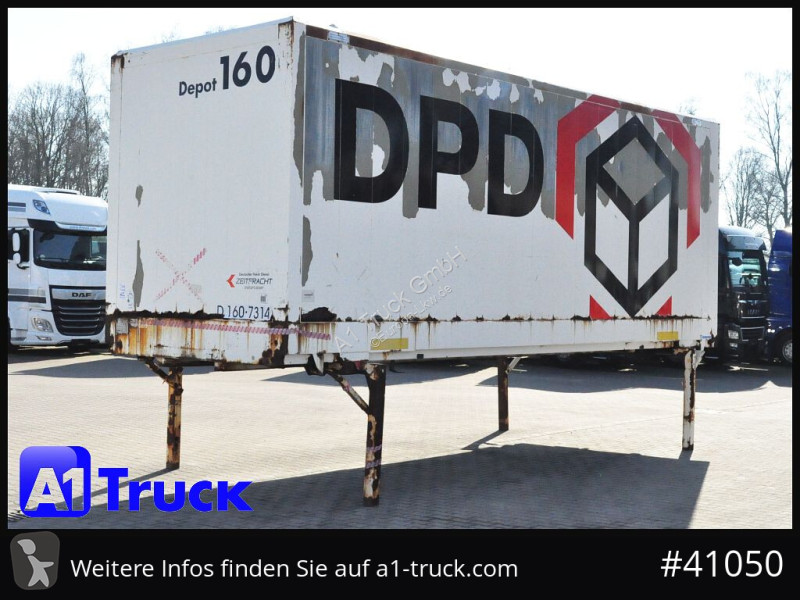 مقطورة Krone BDF 7,45 Koffer, Wechselbrücke...