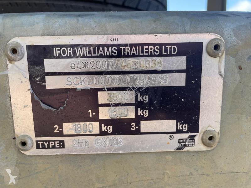 مقطورة Ifor Williams  GX126