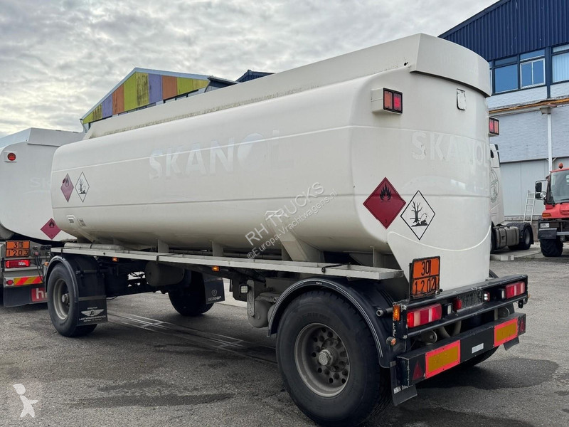 مقطورة  TP 2 AXLE + BPW AXLE + 22.000 LITER...