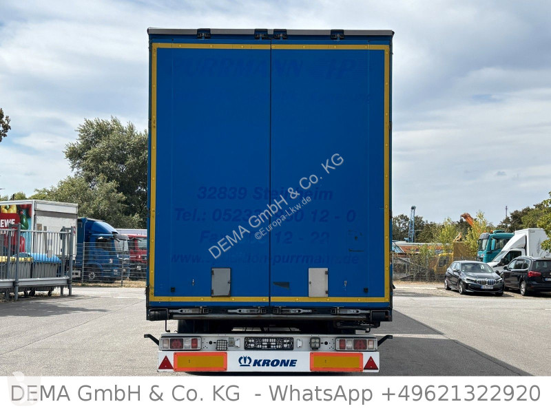 مقطورة Krone *Tandem*BPW-Achsen*TÜV*Edschaverdeck*
