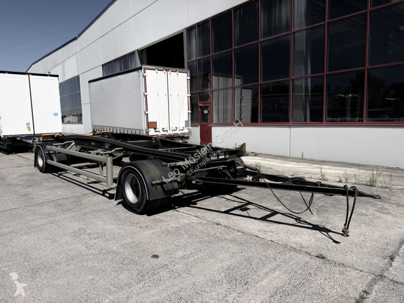 مقطورة Hüffermann HSA  2 Achs Schlitten-...