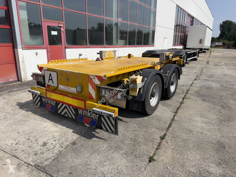 مقطورة Hüffermann HTM 13.40L  14 t Tandem-...