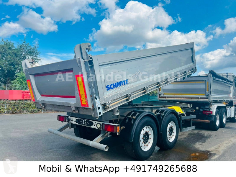 Aanhanger Schmitz Cargobull 18 Tandem Stahl...