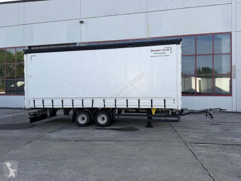 Remorque Möslein TPW 105 D  Tandem- Planenanhänger