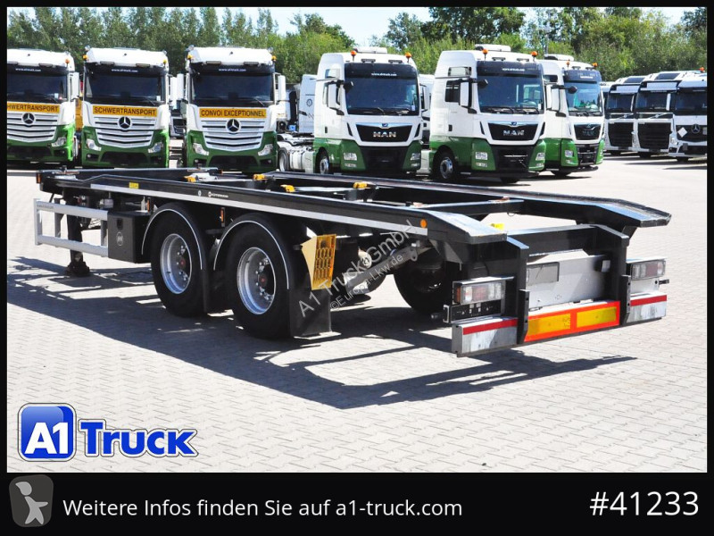 Remolque Hüffermann HTAR 18.70, Tandem, oben...