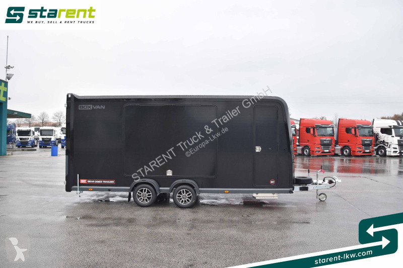 Aanhanger  BOX VAN 600 Rückfahrkamera Alu Boden...