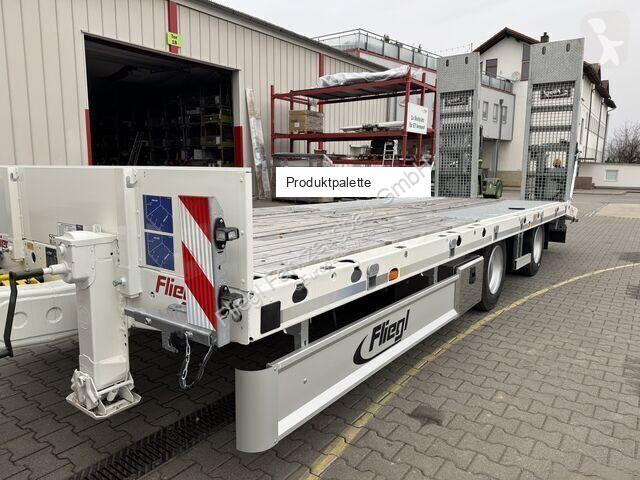 Remolque Fliegl Tandem-Plattform-Anhänger TPS...