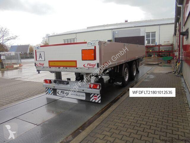 Remolque Fliegl TPS 180 Baustoff Plattformanhänger