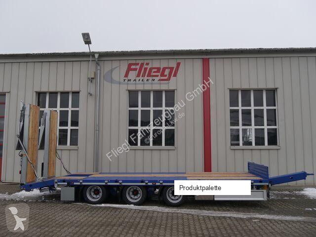 Remolque Fliegl Tridem-Plattform Anhänger TPS...