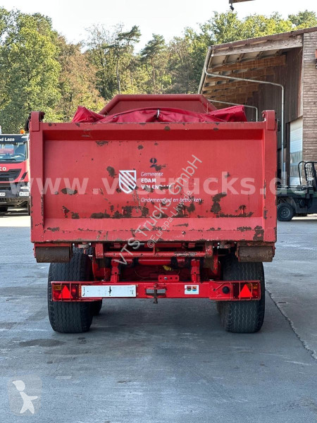 Pótkocsi  BIGAB 8-12 Abrollanhänger m. Container