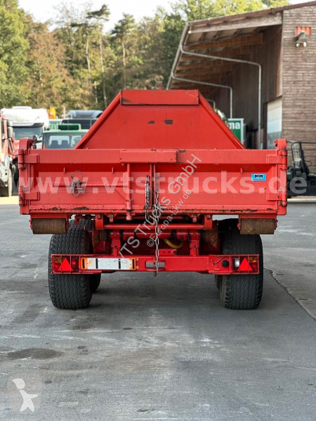 Pótkocsi  BIGAB 8-12 Abrollanhänger m. Container