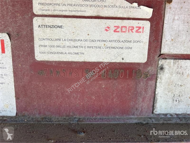 Remorca Zorzi 37S136EBA Tri/A Flatbed Trailer