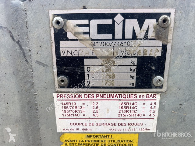 Ecim  PEGD35 trailer