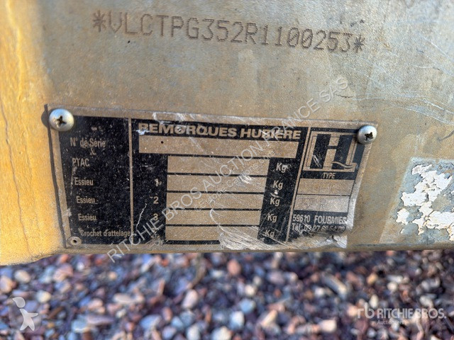 Hubière  TPG352R trailer
