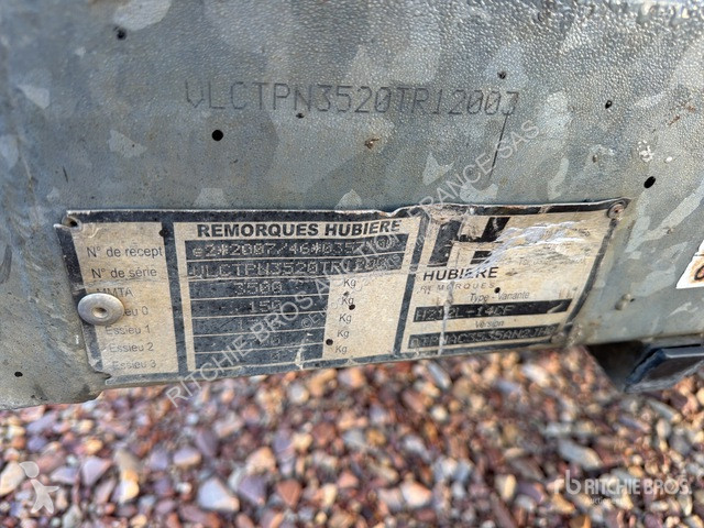 Anhænger Hubière H212L 14CF