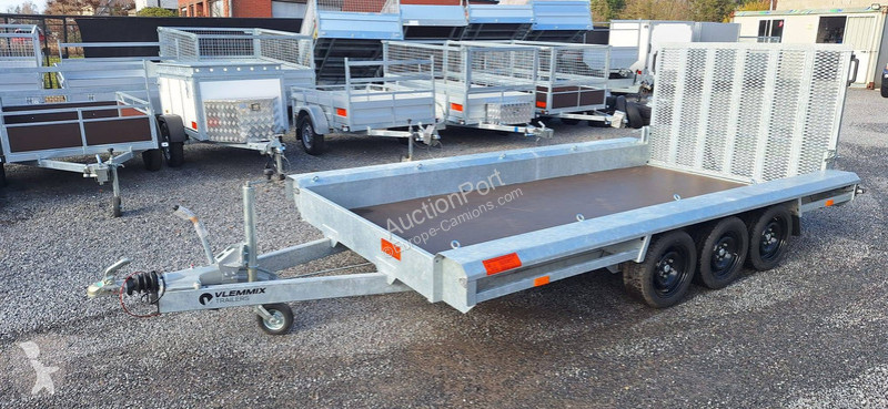 Vlemmix machinetransporter trailer