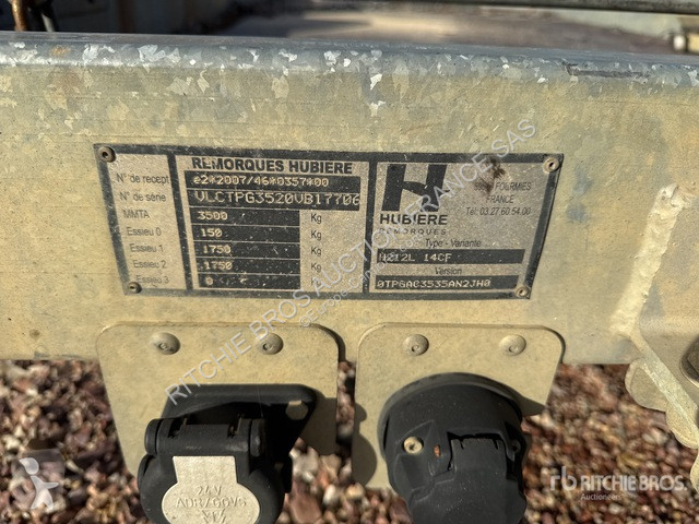 Remolque Hubière H212L 14CF