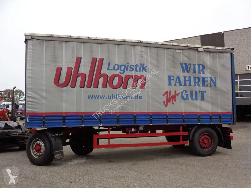 Reboque  AZP 18 + 2 AXLE + 1.16 vloer hoogte