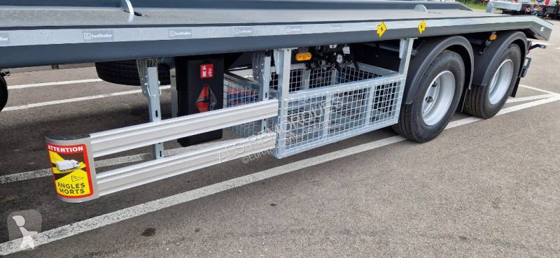 Remorque Lecitrailer PORTE CAISSONS 3 ESSIEUX...
