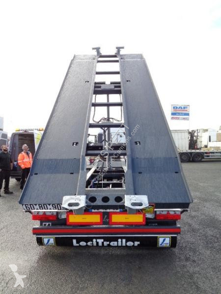 Remorque Lecitrailer  Porte caisson Bennante