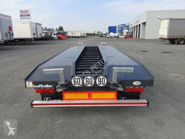Remorque Lecitrailer  porte caisson fixe 2...