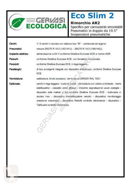 Remorque Gervasi Ecologica 2 ASSI
