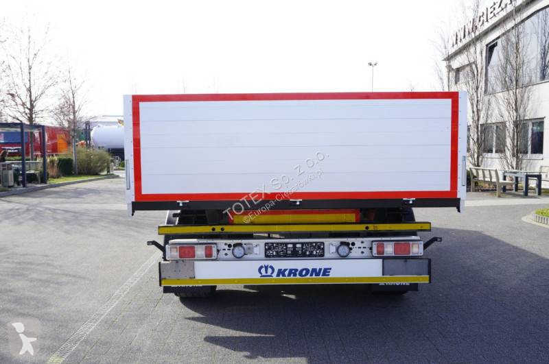 Remorque Krone Construction trailer / Flatbed...