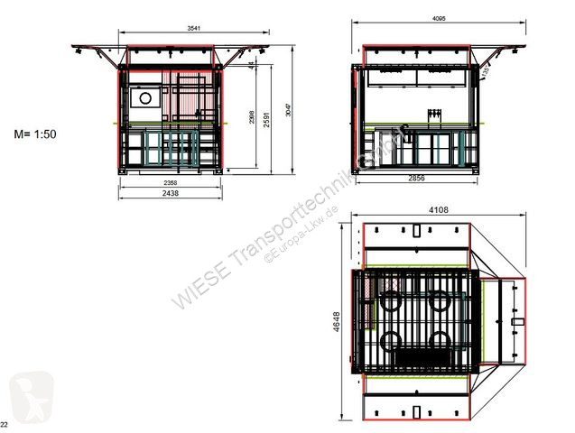 Uitrusting voor vrachtwagens  Premium Container...