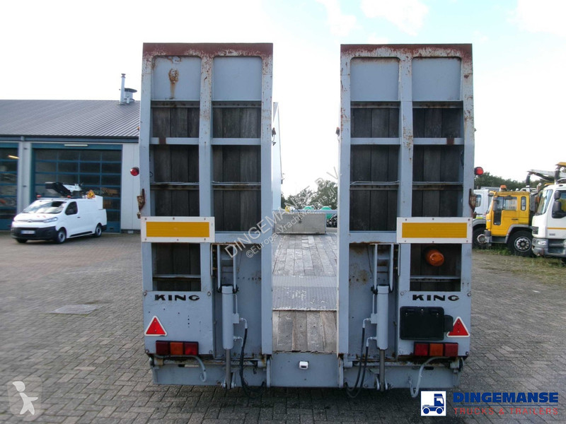 Reboque King 2-axle platform drawbar trailer...