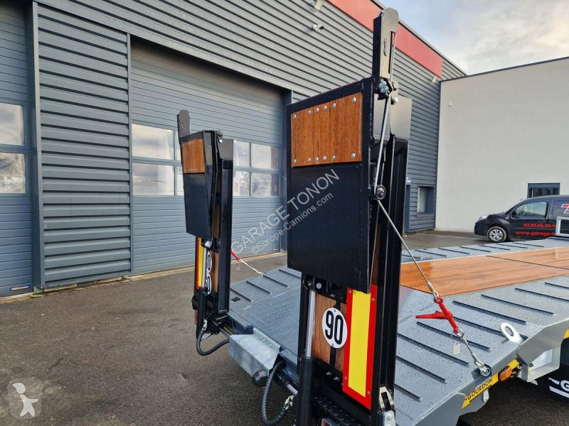 Remorque Gourdon F190 PORTE ENGINS 2 ESSIEUX