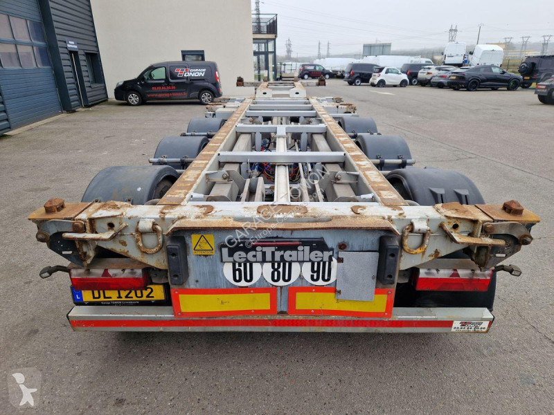 Semitrailer Lecitrailer  PORTE CONTENEURS MULTI...