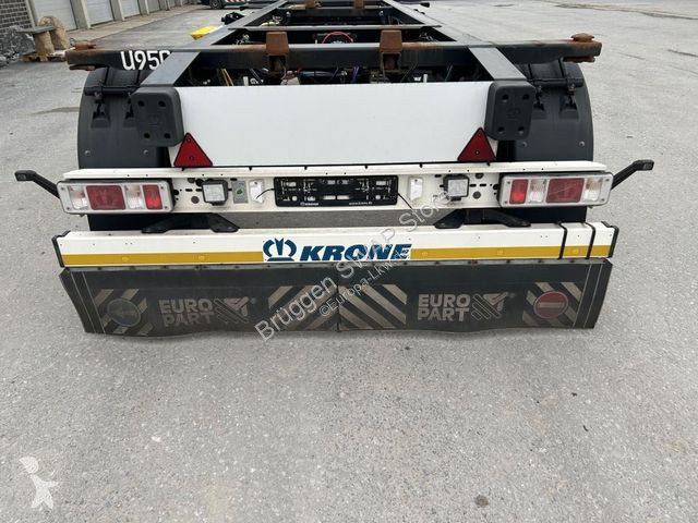 Reboque Krone 2 Achswechselfahrgestell, Typ:...