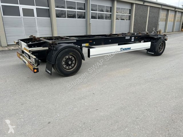 Släp Krone 2 Achswechselfahrgestell, Typ: MAXI...