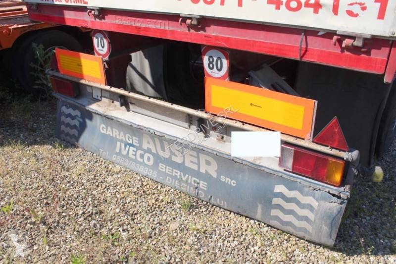 Släp Bartoletti rimorchio pianale con sponde usato